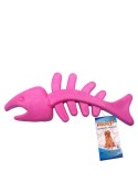 Fekrix Dog Toy Tuff Fish Pink